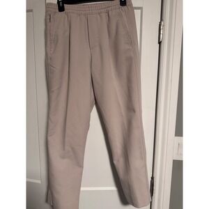 Abercrombie Fitch Mens Tan Loose Fit Casual Chino Pants Size Small Short